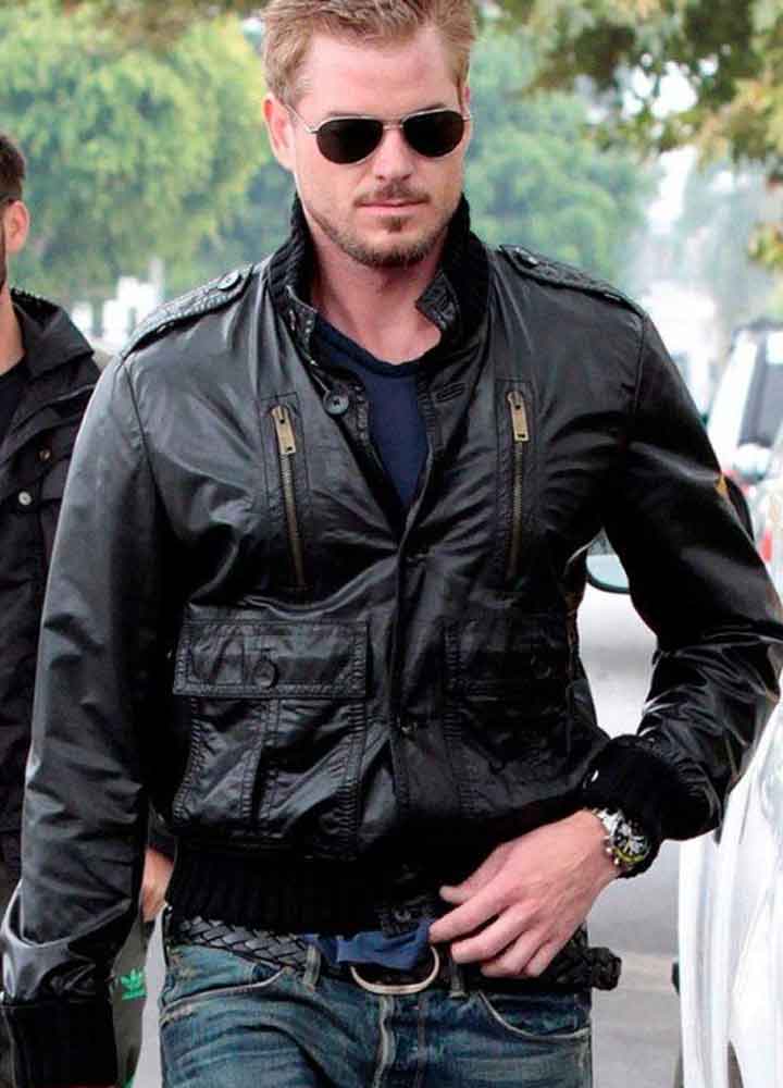 GREY’S ANATOMY SEASON 16 (DR. MARK SLOAN) ERIC DANE LEATHER JACKET
